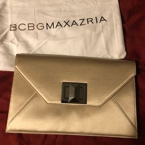 BRAND NEW!!!! Gold BCBG Maxazria Clutch